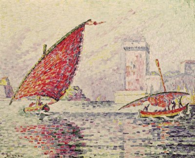 Fort Saint-Jean, Marseilles by Paul Signac